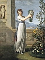 APPIANI ANDREA (1754-1817) - Josphine Bonaparte incorona il mirto sacro a Venere(1796)